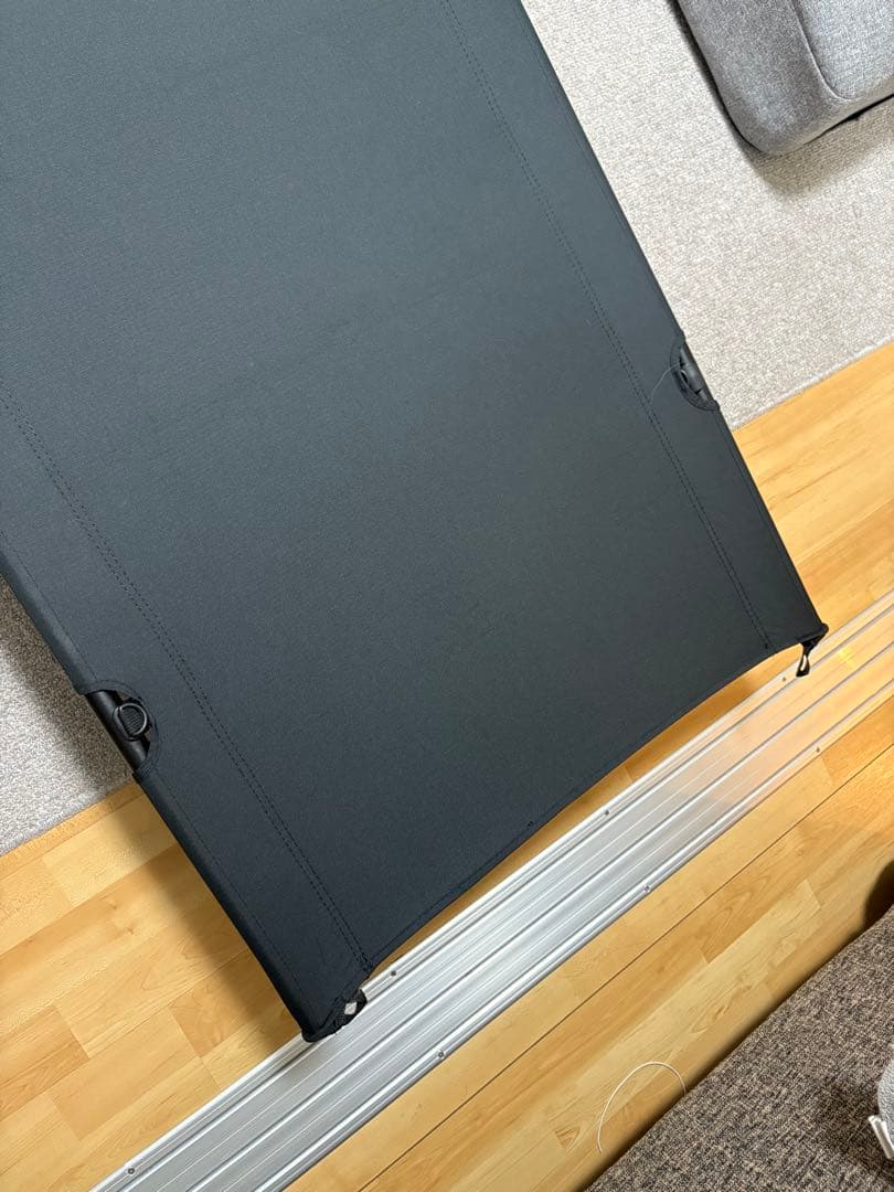 お盆前まで　WAQ 2WAY フォールディングコット　ブラック