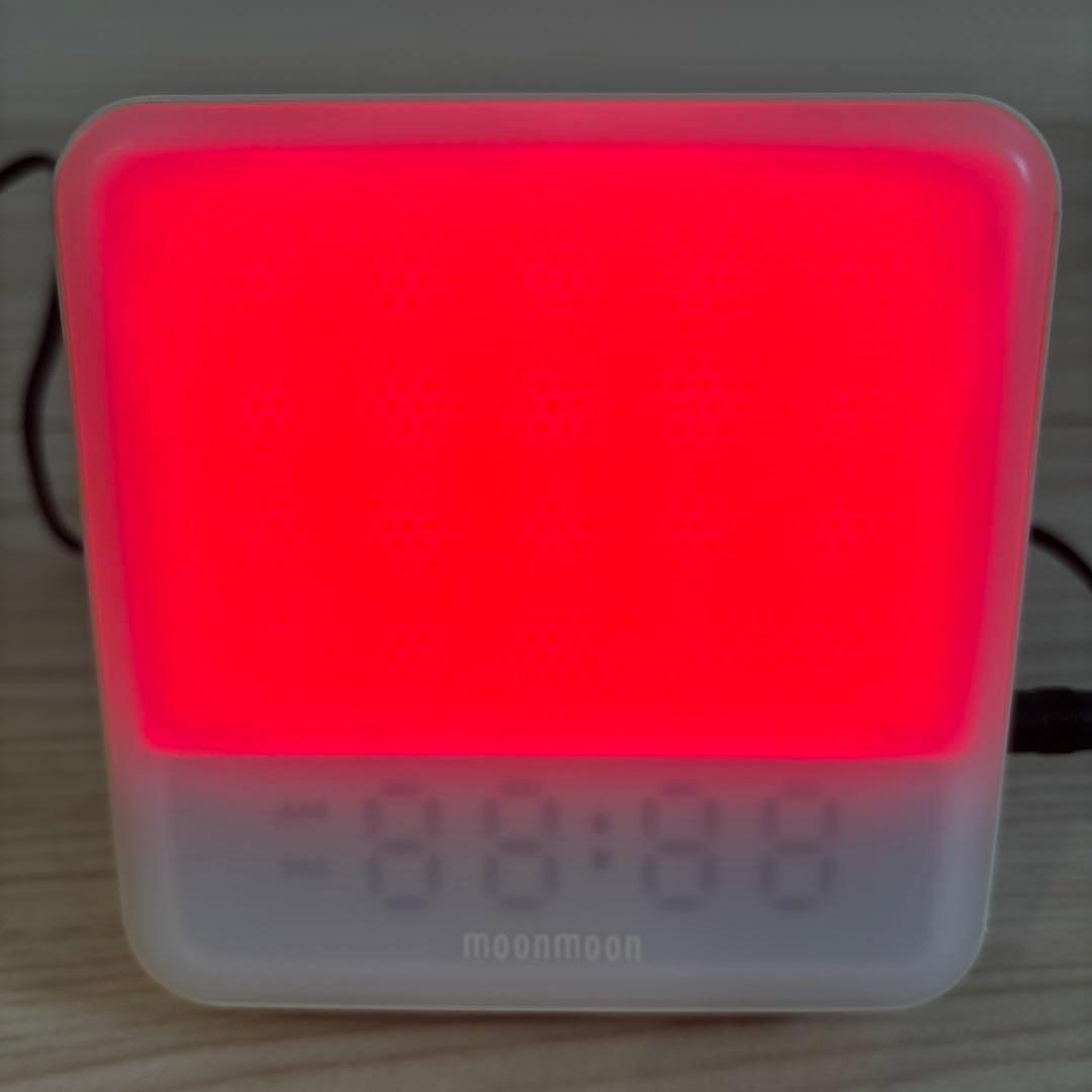 MOONMOON トトノエライト 光 目覚まし時計 アイボリー TTNL-01