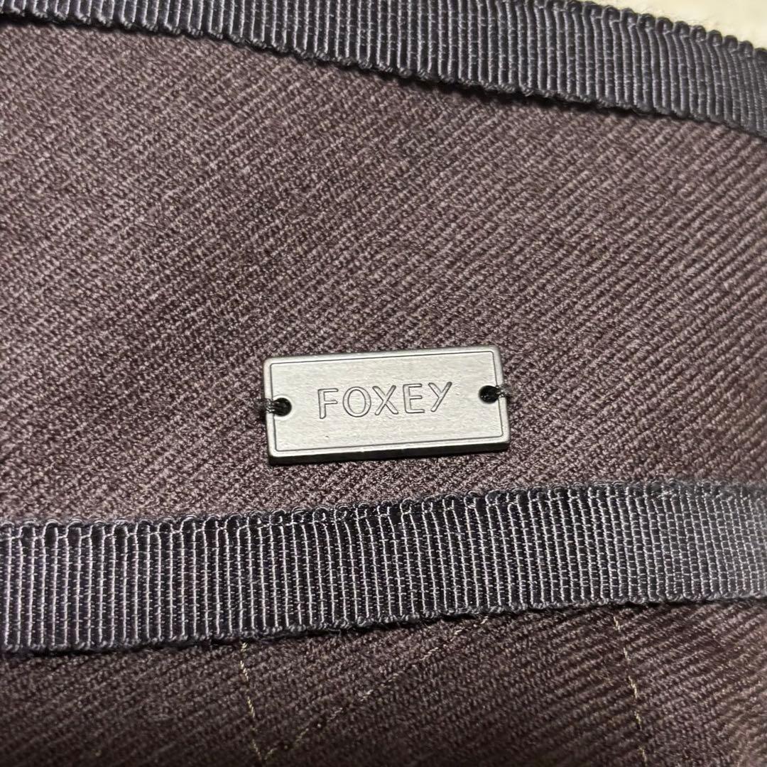 FOXEY フォクシー キルティングスカート クロスリリー 42