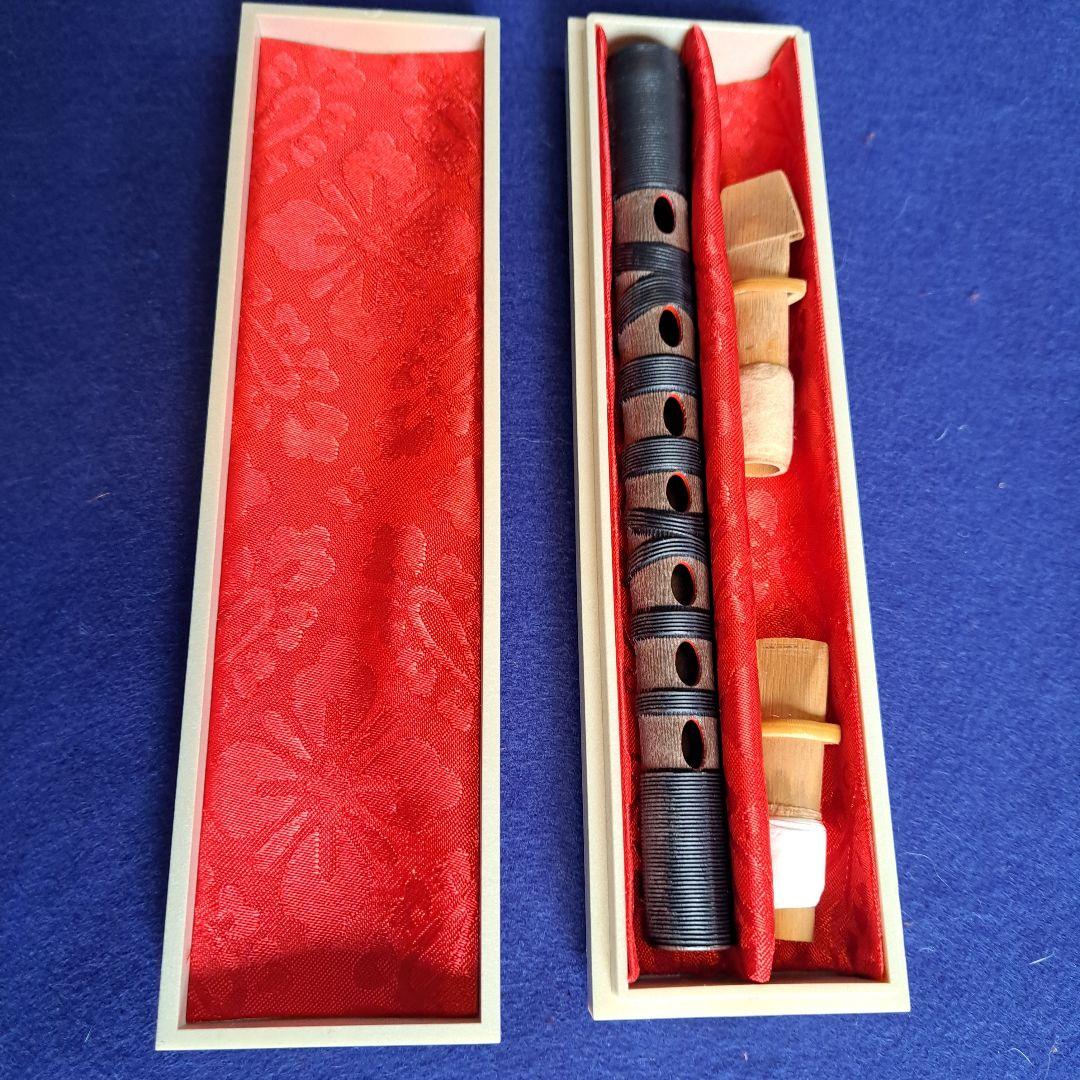 和楽器　篳篥(ひちりき) 　ケース　歌口