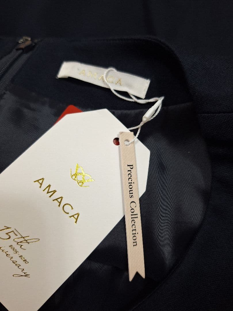 タグ付き AMACA Precious Collection　コンビワンピース