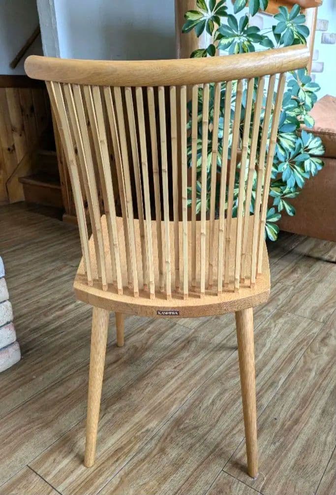 美品 月華 柏木工 最高級 サイドチェア 希少 SH430 NP