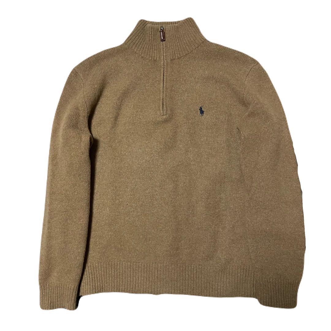 Polo Ralph Lauren ハーフジップセーター　ドライバーズニット