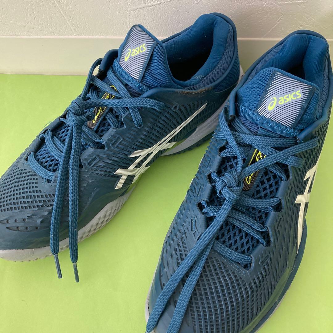 ASICS Court FF 3ネイビー テニスシューズ 26.5センチ