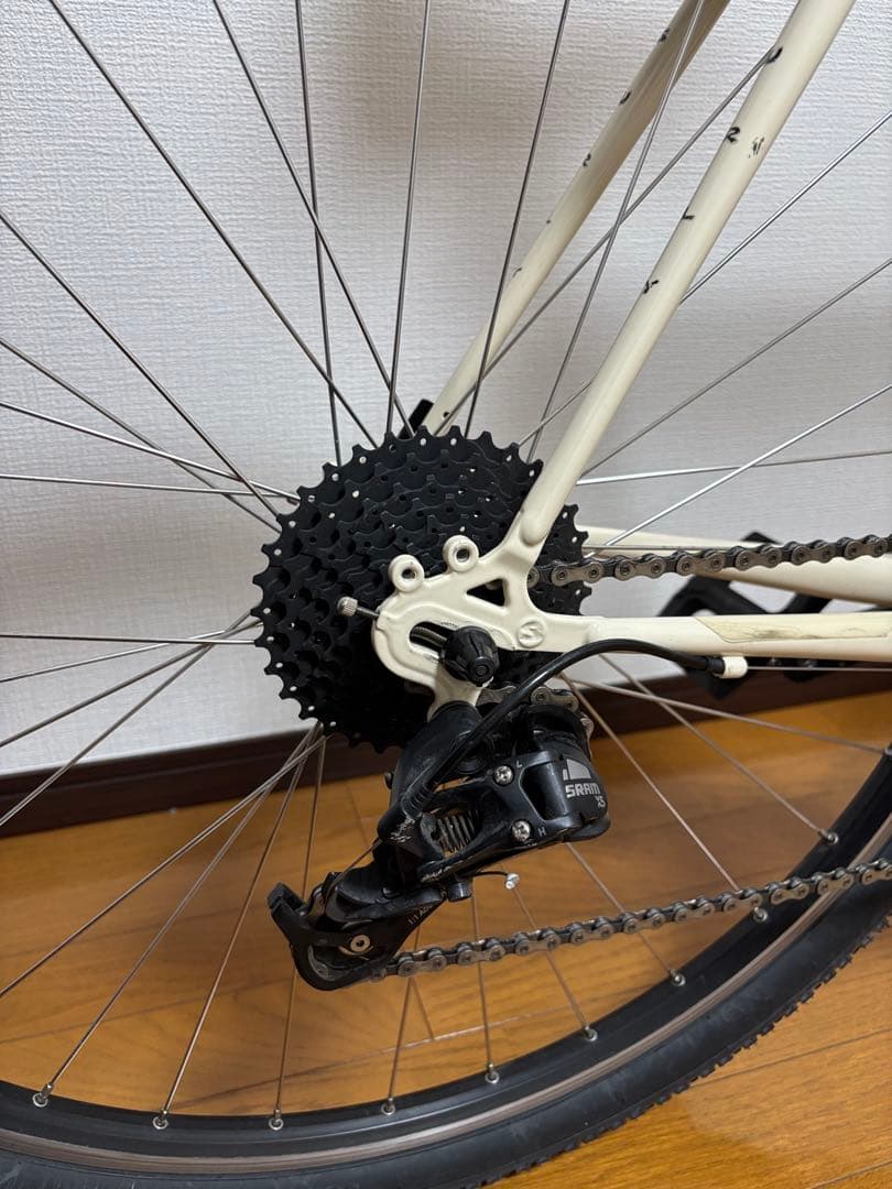 【値下げ不可、直接受け渡し】Surly クロスチェック　 54 ミルクシェイク