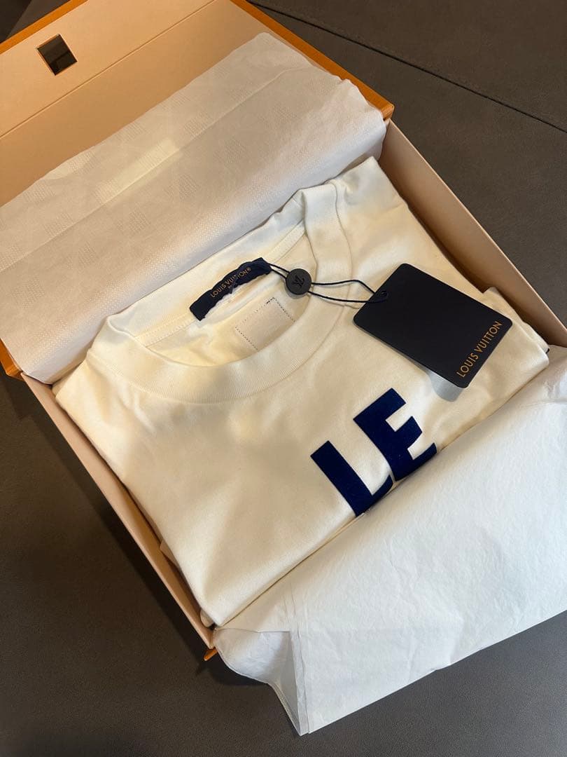 25SS！未使用タグ付き［ルイヴィトン］グラフィック　コットン Tシャツ　LV