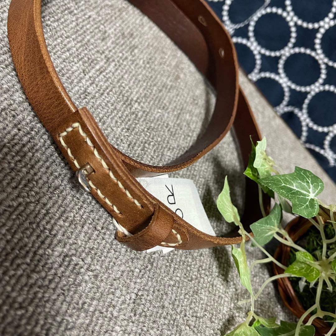 45R ヴィンテージ レザーベルト 45rpm