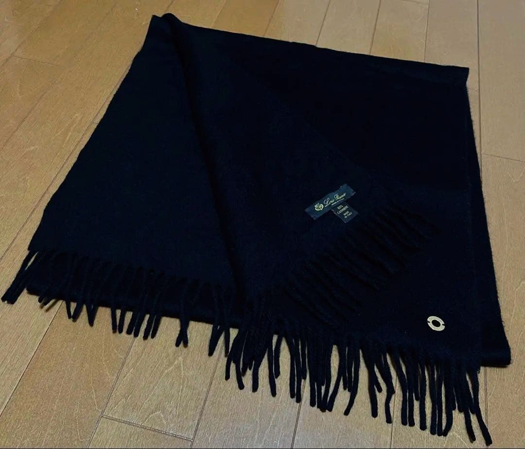 Loro Piana ロロピアーナ カシミヤ100% マフラー 正規品 希少