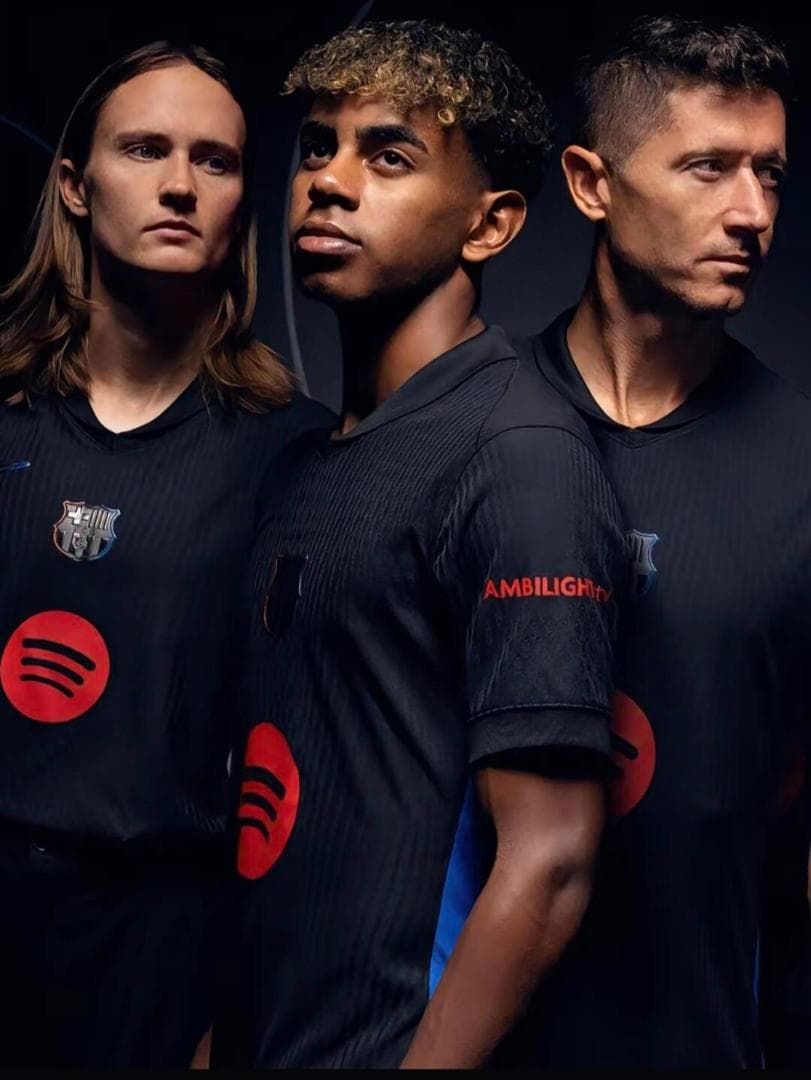 FCバルセロナ 2024-25 アウェイ CL仕様ユニフォーム ラミン【ヤマル