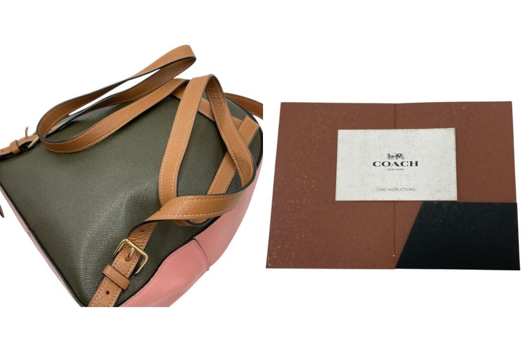 COACH/コーチ 166 レザー リュック バックパック レディース