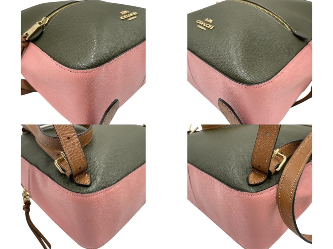 COACH/コーチ 166 レザー リュック バックパック レディース