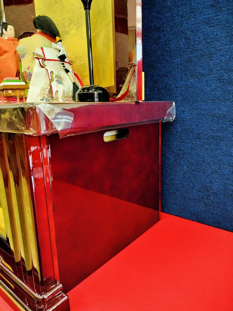 収納雛人形　親王飾り