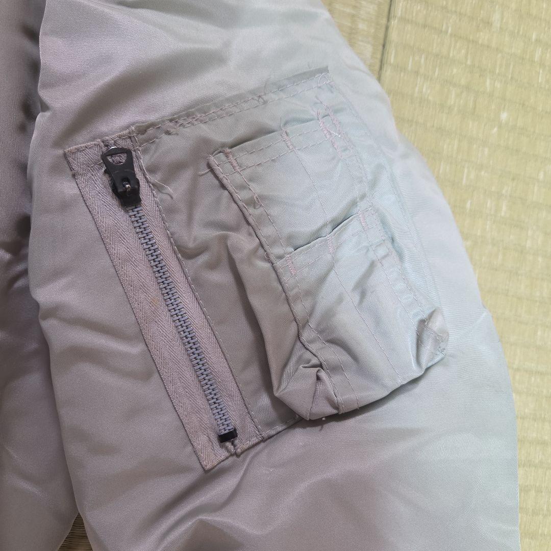 AVIREX MA-1 USA製 レザー ロゴ Lサイズ 買う