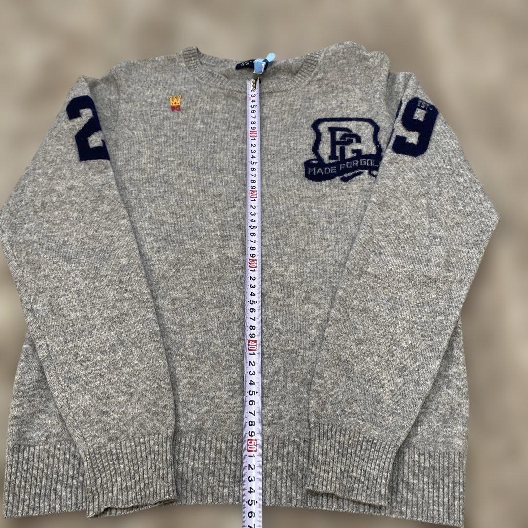 ⭐*︎様 ゴルフ応援…人気のパーリーゲイツ カシミヤ100% セーターお洒落　サ
