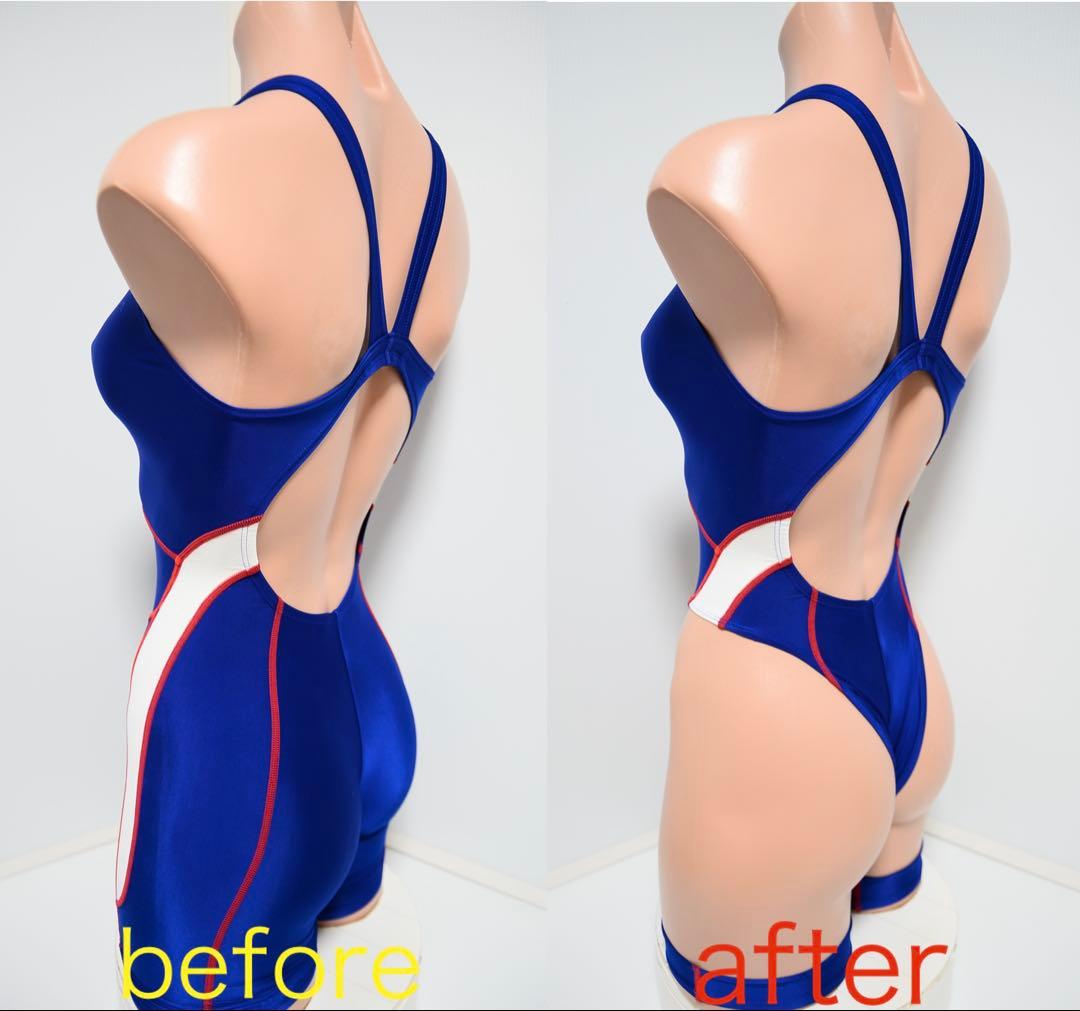 KOZ 競泳水着 ハイカット 小尻カット ハイレグ rom リメイク コスプレ