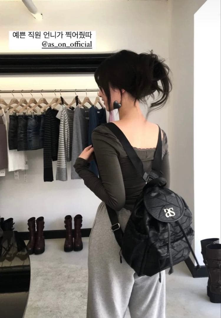 即日発送⭐︎新品　ASON アズオン レザー バックパックリュック　/z1