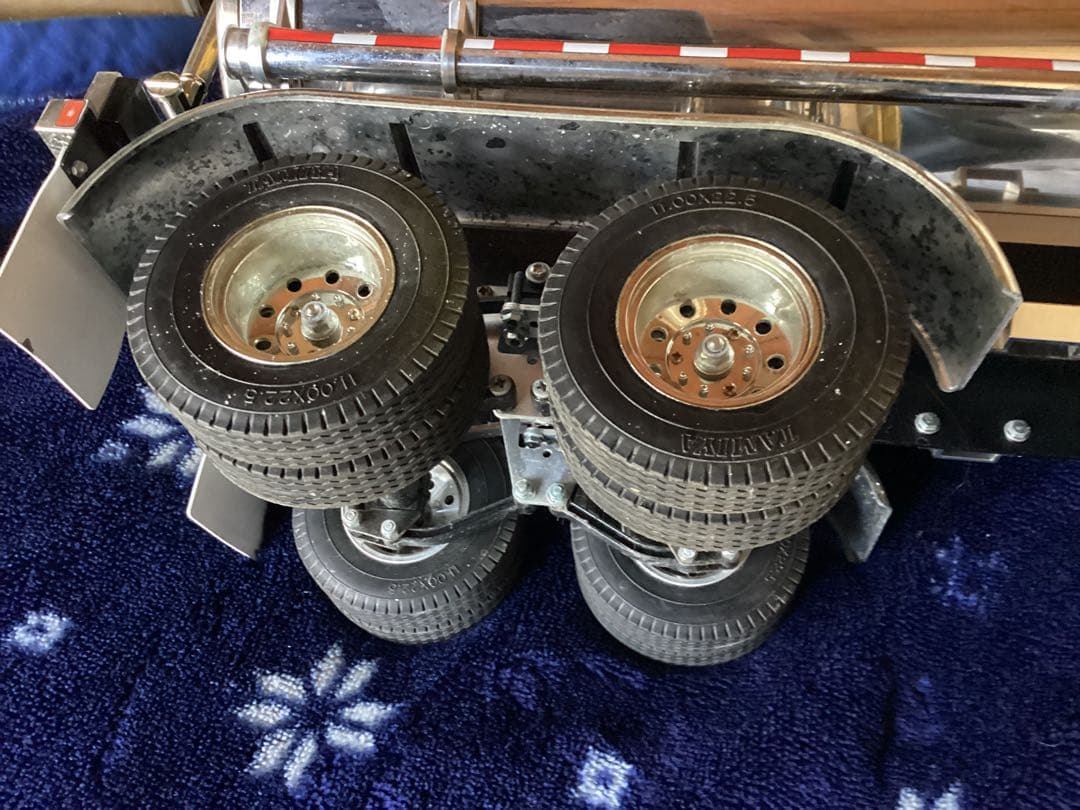 タミヤ 1/ 14 トレーラートラック用 フューエル タンク トレーラ　最終値下