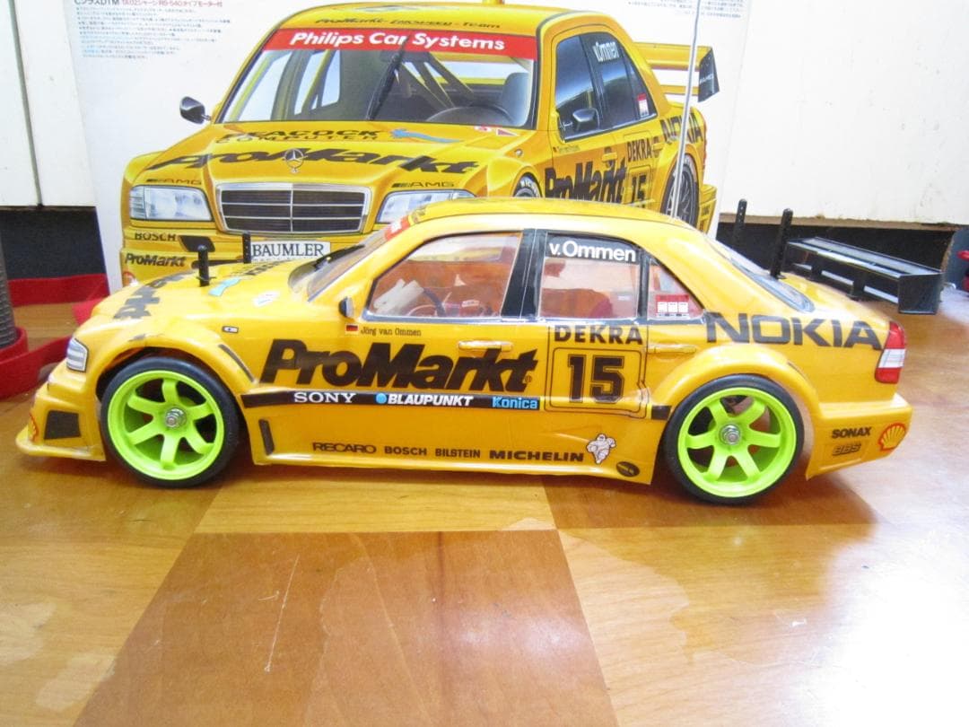 タミヤ TA02 動作確認済み 1/10 プロマルクト ザクススピード ベンツ