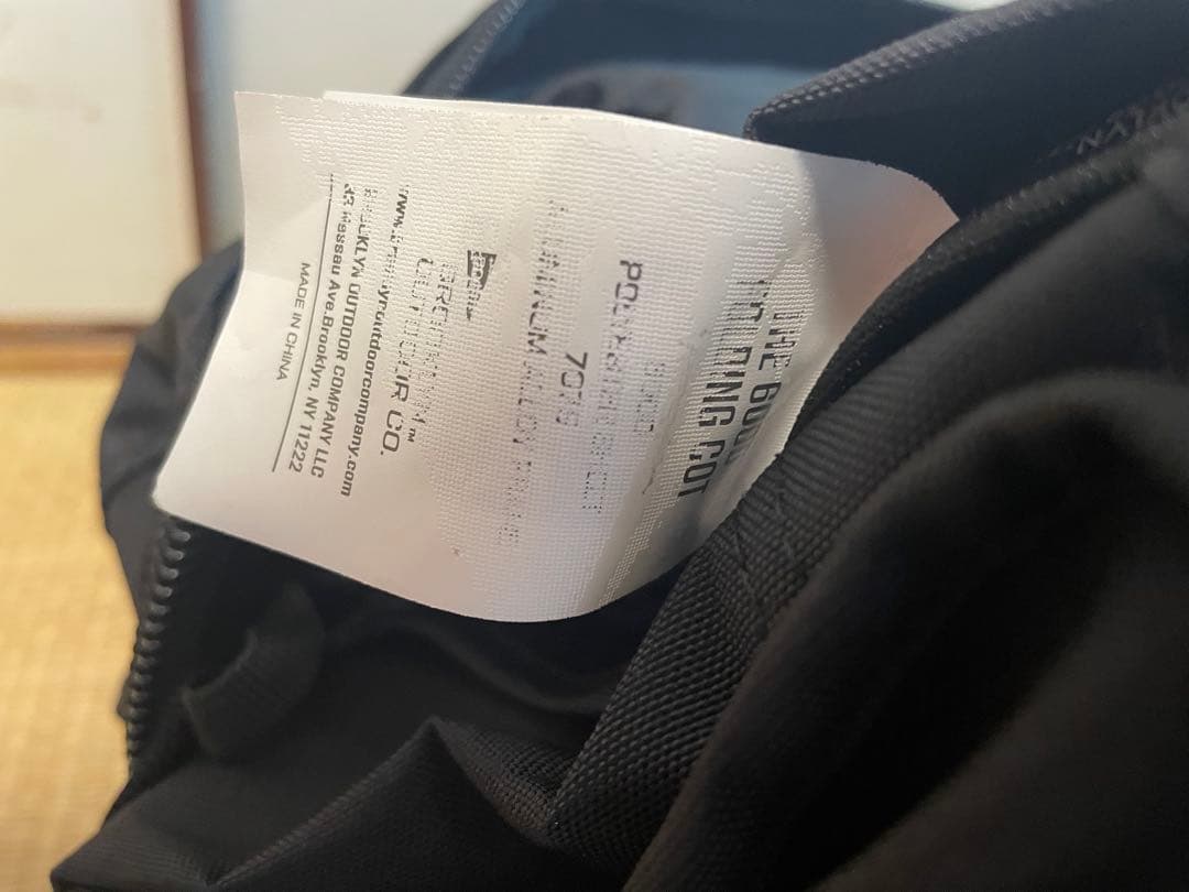 Brooklyn outdoor companyフォールディングコット600D