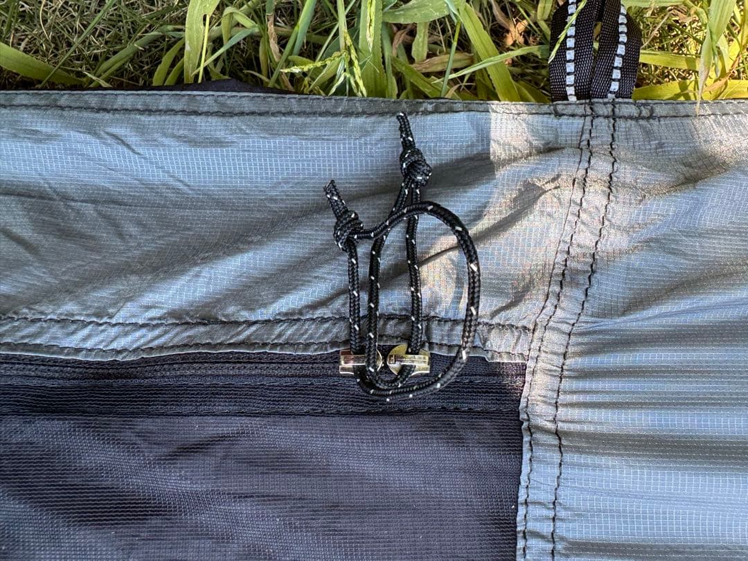 軽量ドーム型山岳テント nemo obi 2p グランドシート付き