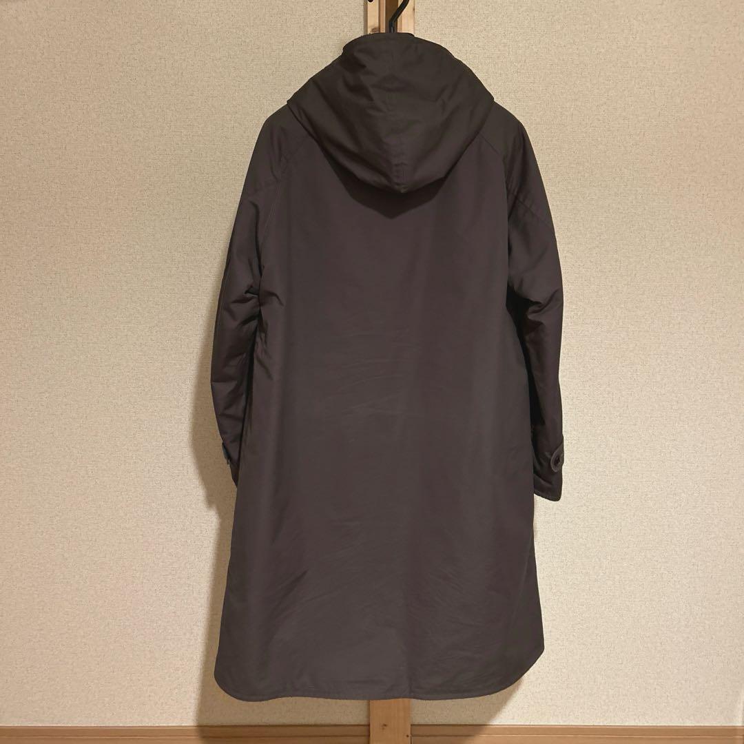 極美品　Comoli フーデッドコート　1サイズ　グレー
