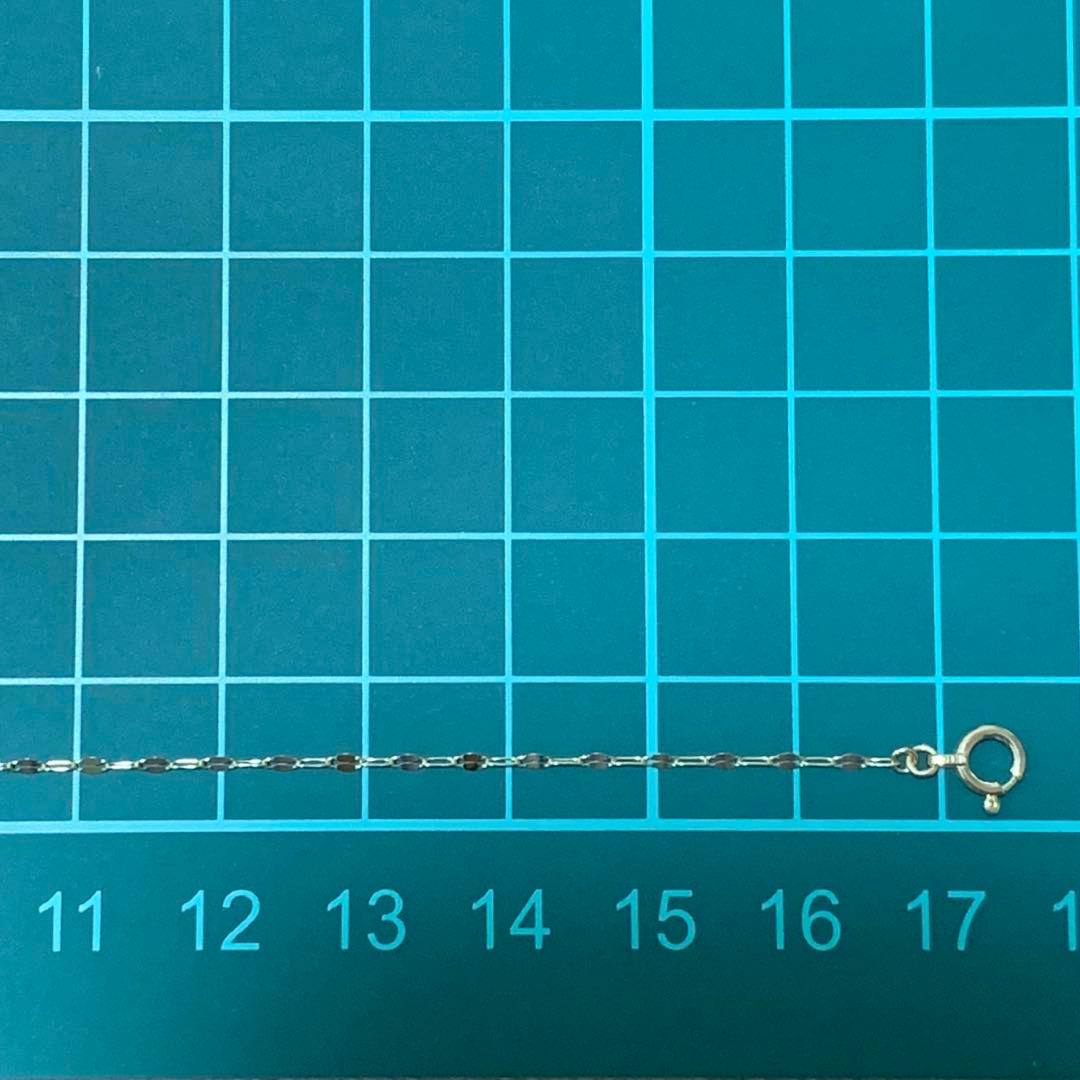 ete K10イエローゴールド チェーンブレスレット ペタル エテ K10YG
