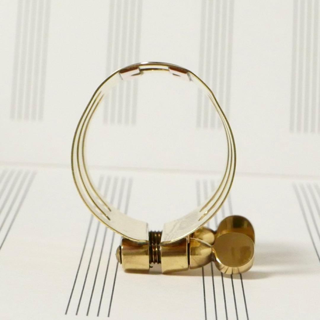 Wood Stoneリガチャースタンダードモデル。テナーサックス用Sサイズ