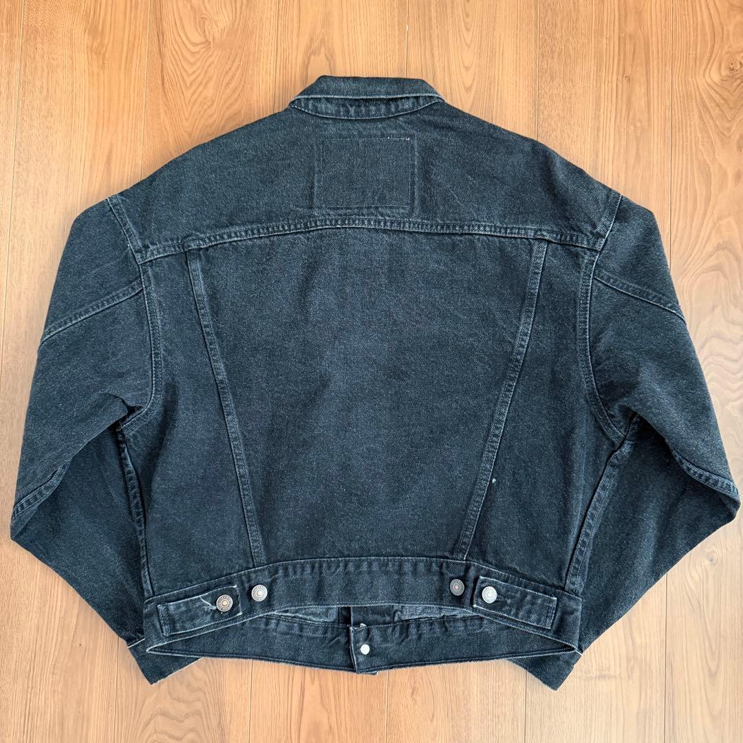 希少サイズ◎ 90s リーバイス 70598 ブラック デニムジャケット