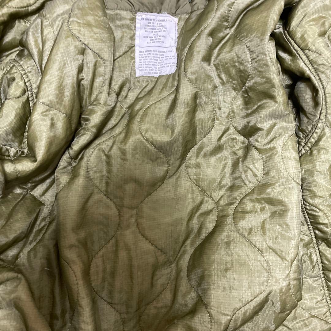 希少❗️米軍実物　M65フィッシュテールパーカー1988年最終型　Sライナー付き