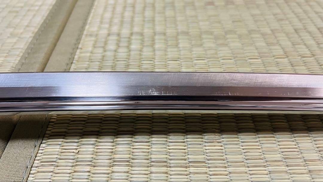 模造刀 陸奥守吉行拵え 龍目貫 龍透かし鍔 鐺付き 樋入り刀身 251020-2