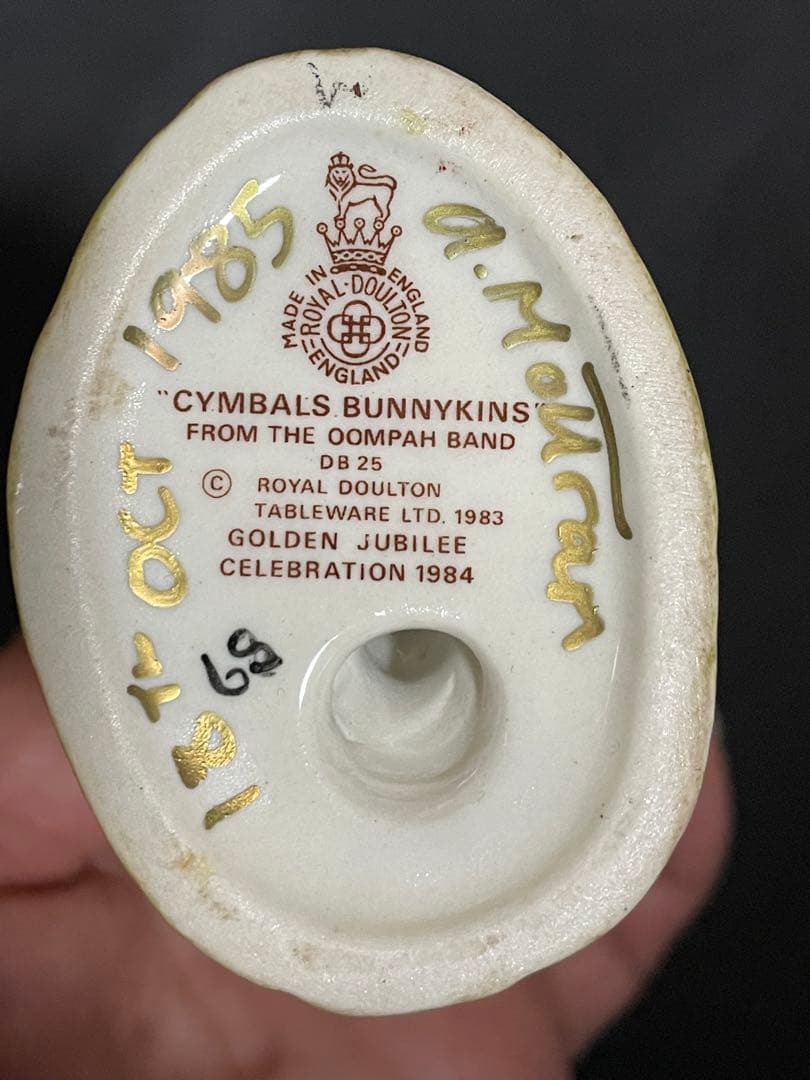 ロイヤルドルトン　バニキンズ　フィギュリン　5体セット　切り株付き