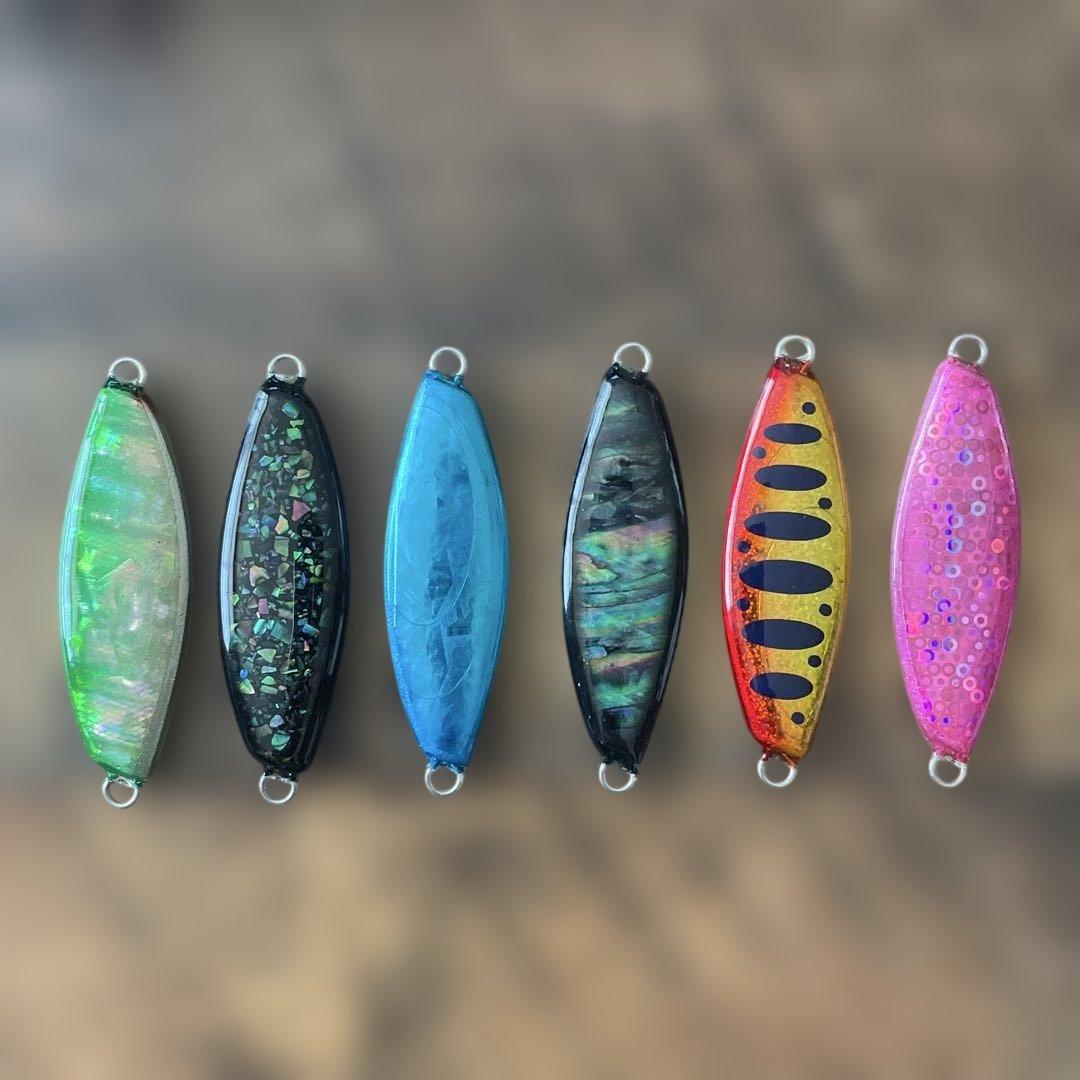 ルアーズケミスト サーモンスプーン26g、12g レアなスプーン 5本と