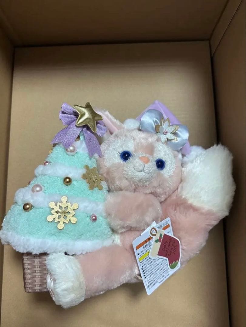 新品リーナベルぬいぐるみバッジ シークレットオブスノーウィーデイ