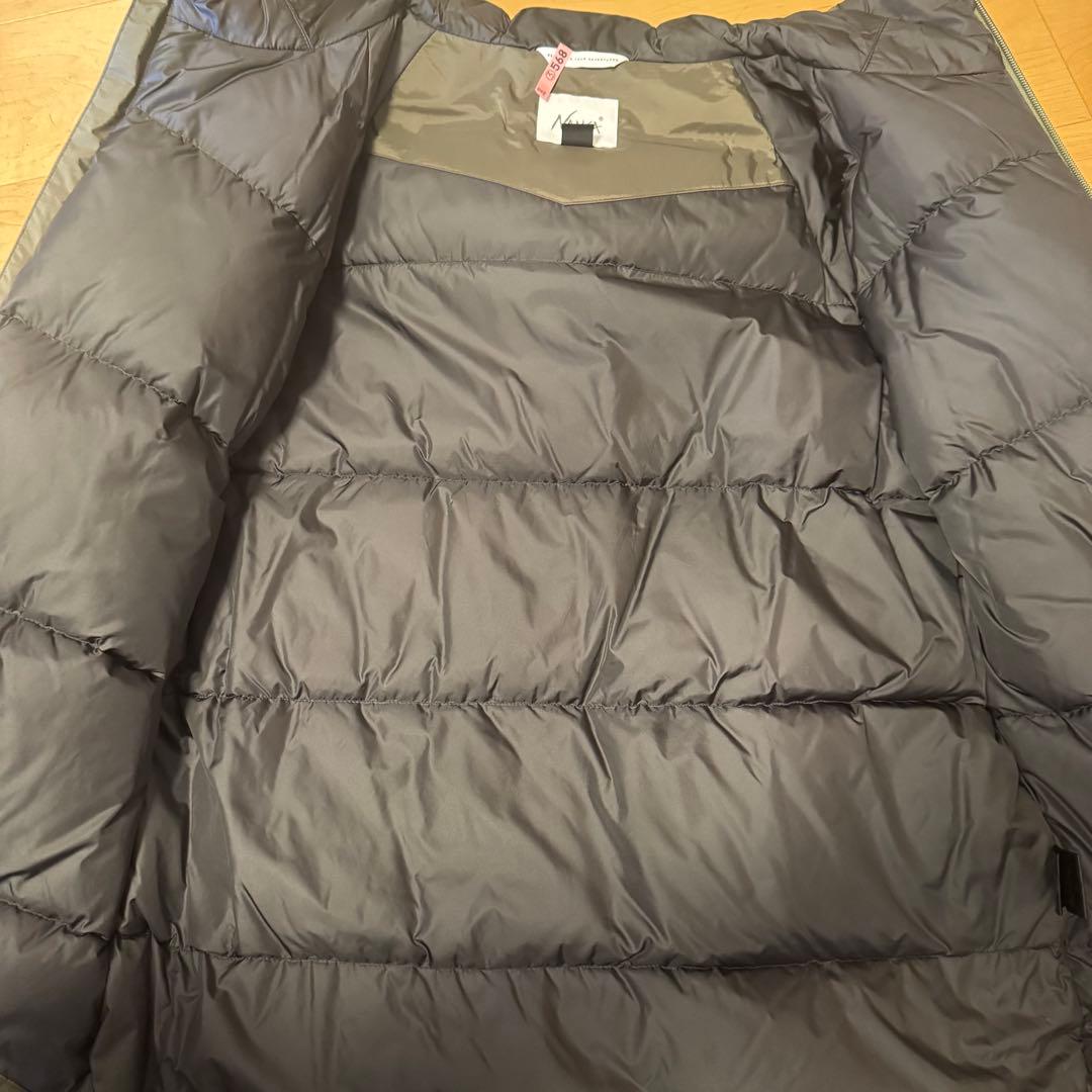 ナンガ オーロラダウン カーキ L Nanga 日本製