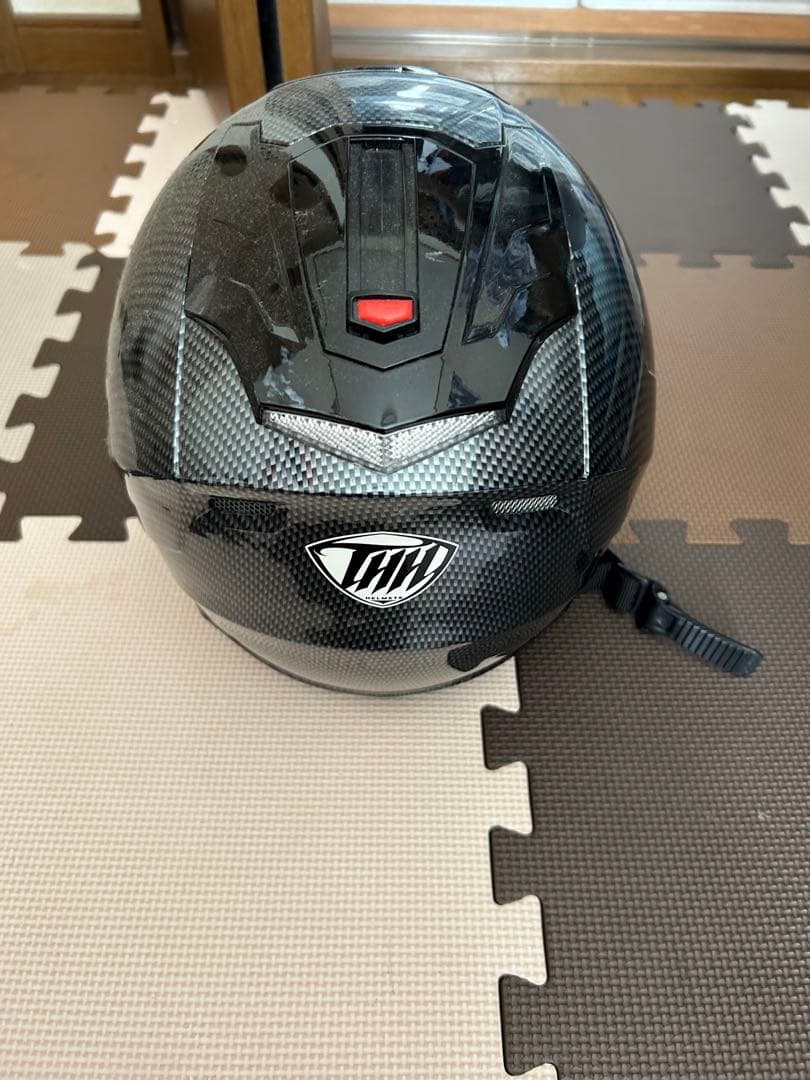 THH カーボン調 フルフェイスヘルメット