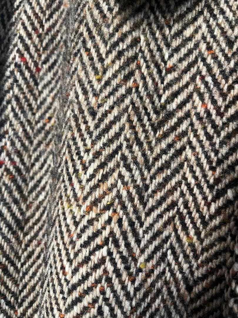 バーバリー ヘリンボーン irish tweed バルマカーンコート