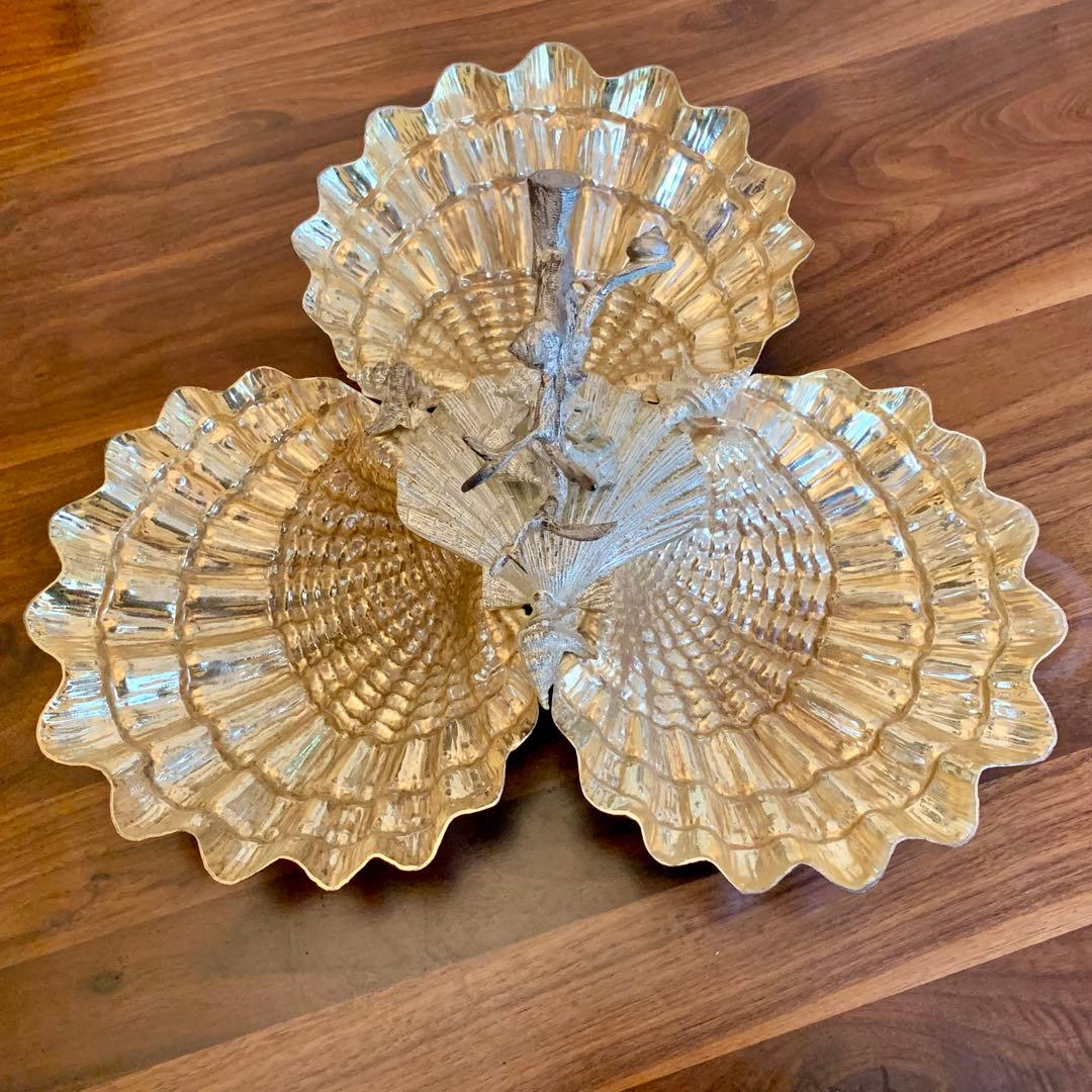 【希少】Franco Lapini 三連トレイ アートピース イタリア製