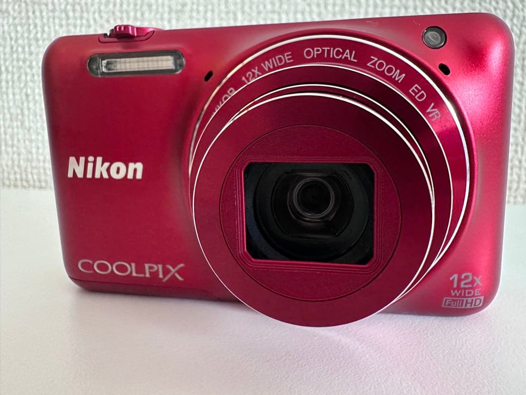【美品】Nikon COOLPIX S6600 レッド