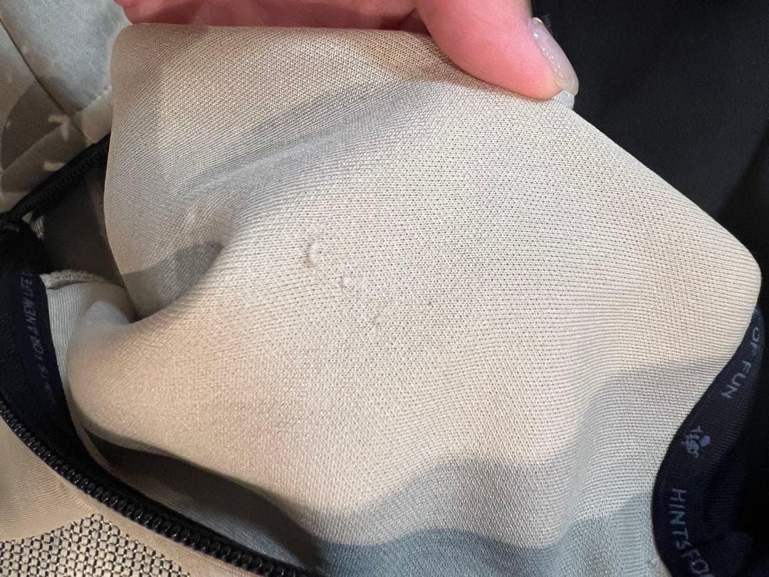 8YARDS モクベージュ フルジップフーディ　完売品　人気ベージュ