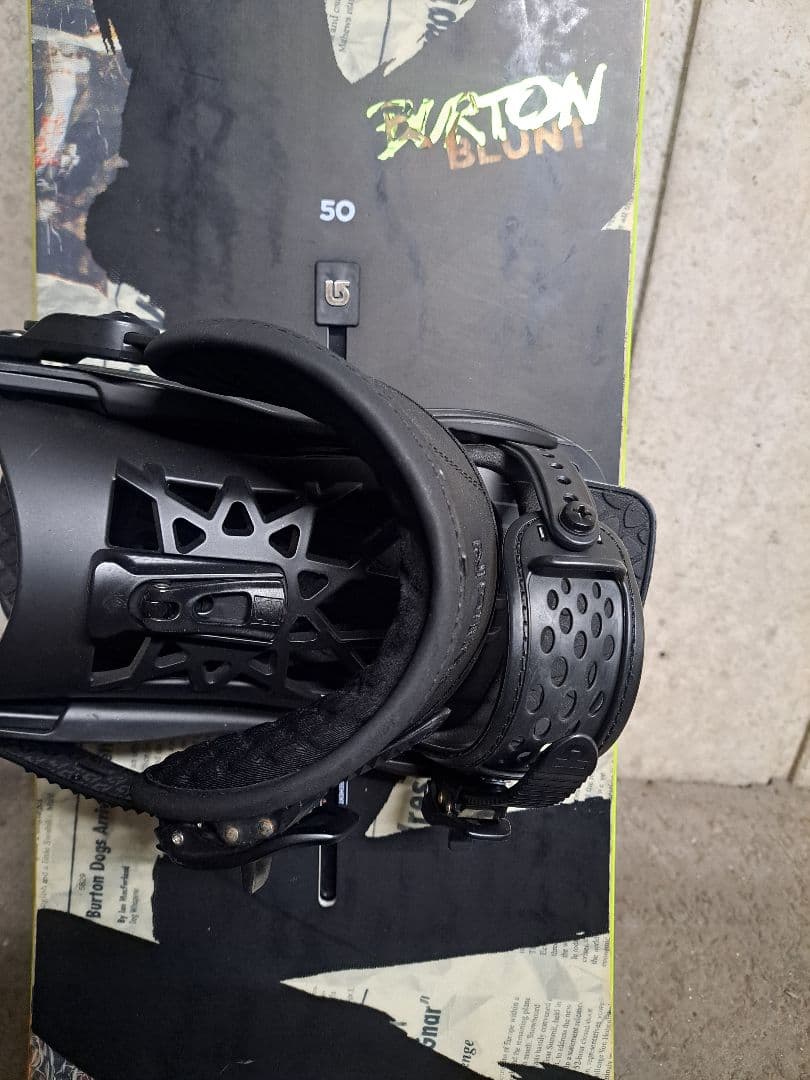 Burton Blunt スノーボード、ビィンデングセット154㎝