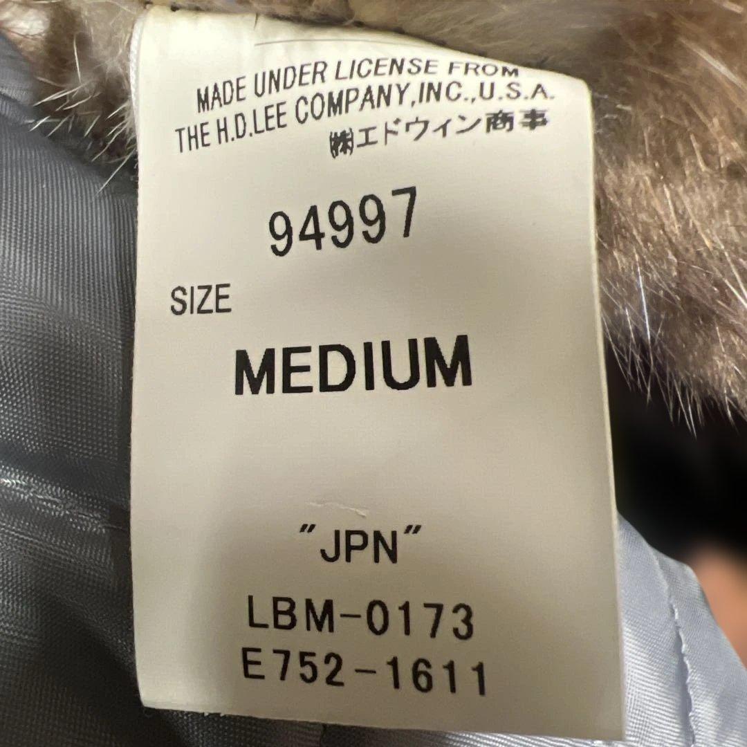 Lee Storm Riders グレー コーデュロイ &ミンク　Gジャン