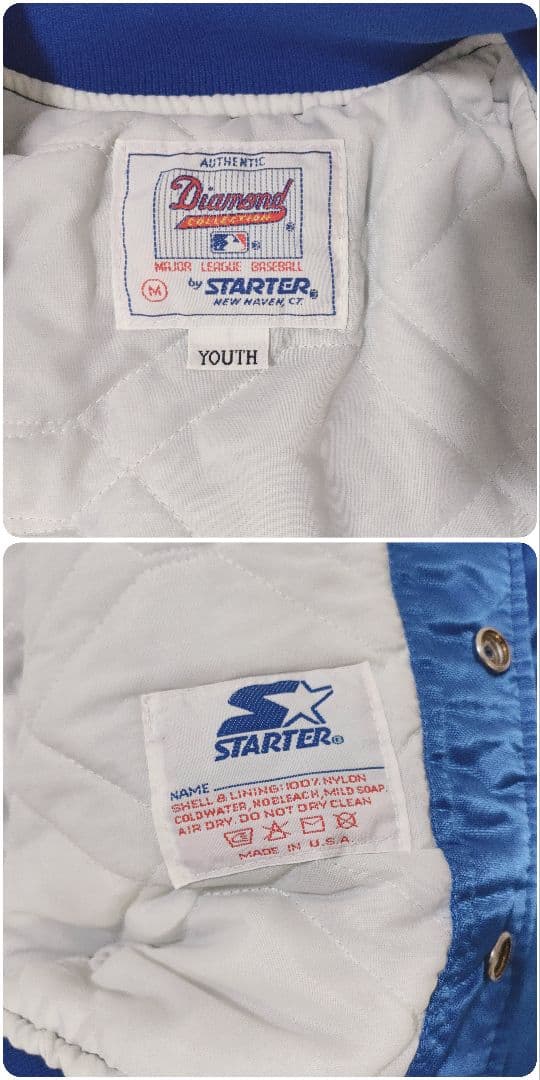 スターター MLB LA Dodgers ドジャース スタジャン 80 90年代 - メルカリ