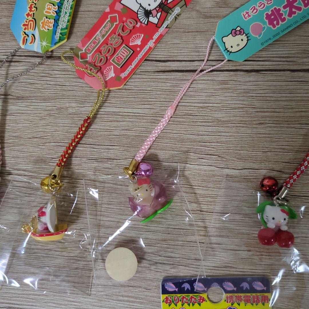 未使用 ハローキティ ファスナーマスコット ご当地 キティ 根付