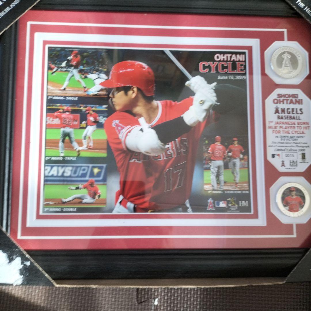 2019年大谷翔平MLB日本人初サイクルヒットフォトミント 1000枚の15