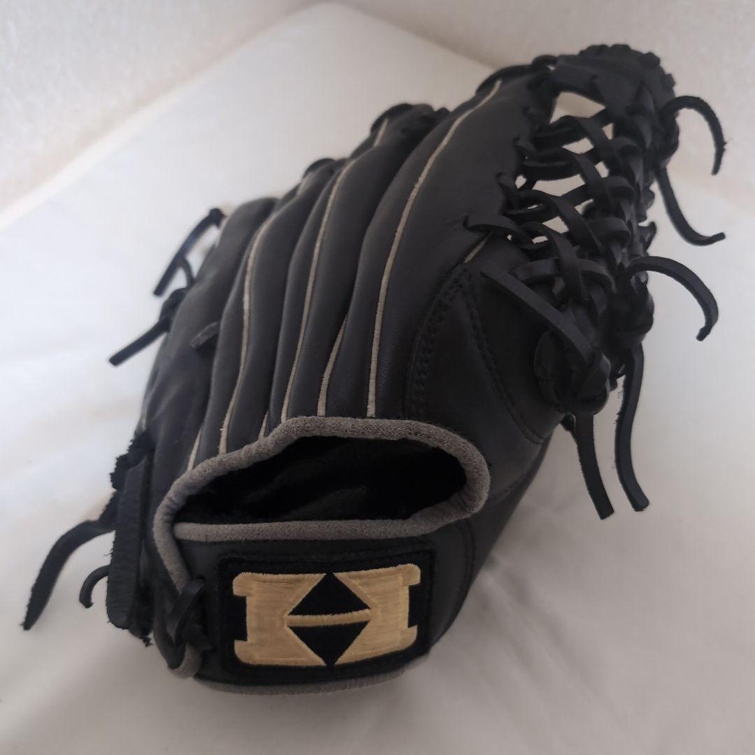 ハイゴールド Natural Flex ブラック 軟式グローブ