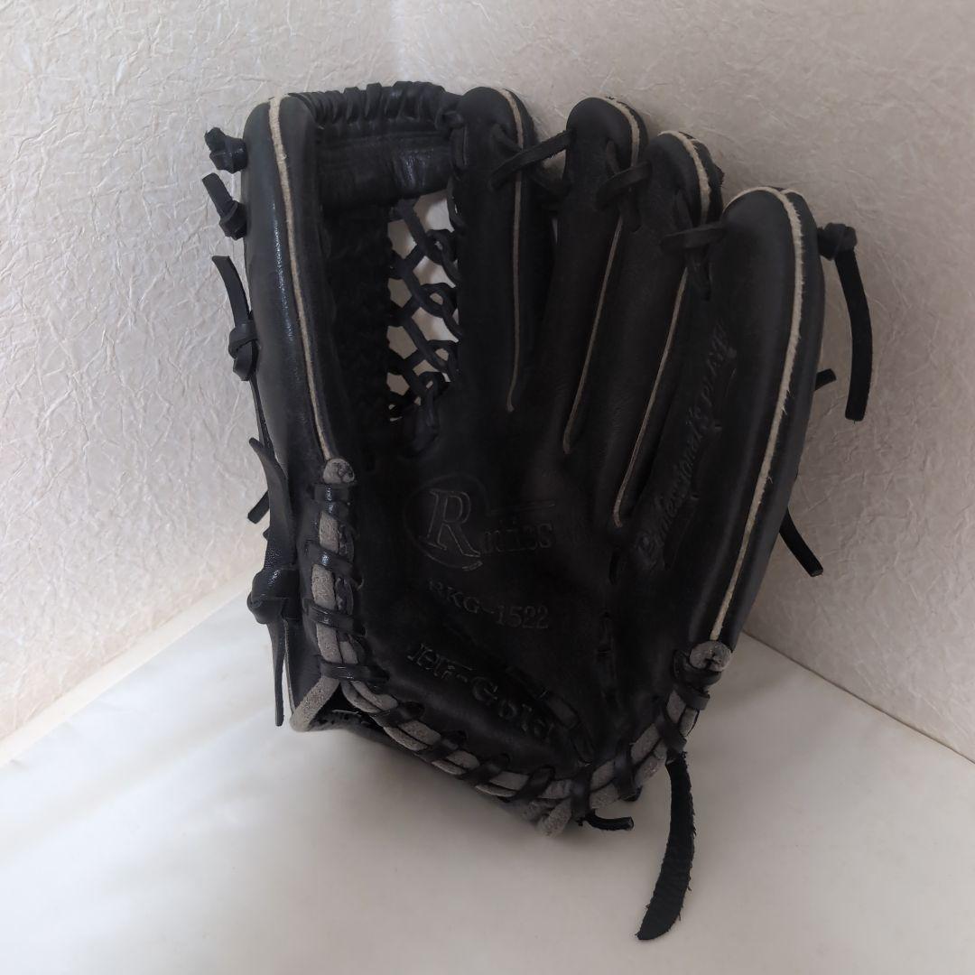 ハイゴールド Natural Flex ブラック 軟式グローブ