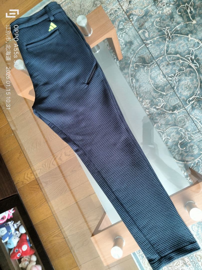 adidasメンズゴルフウェア セットアップ上・下セット販売（Lサイズ）