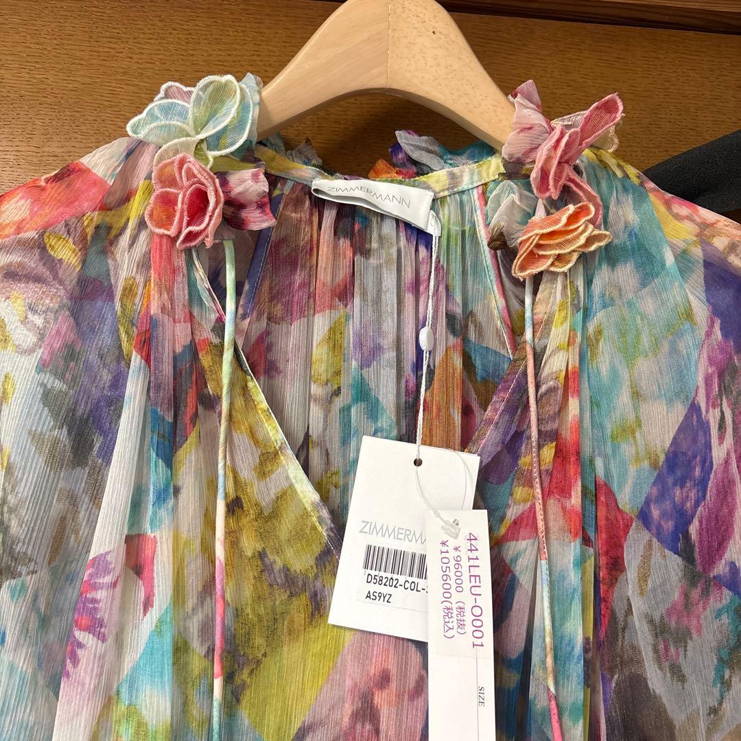 ZIMMERMANN シルクワンピース タグ付き新品
