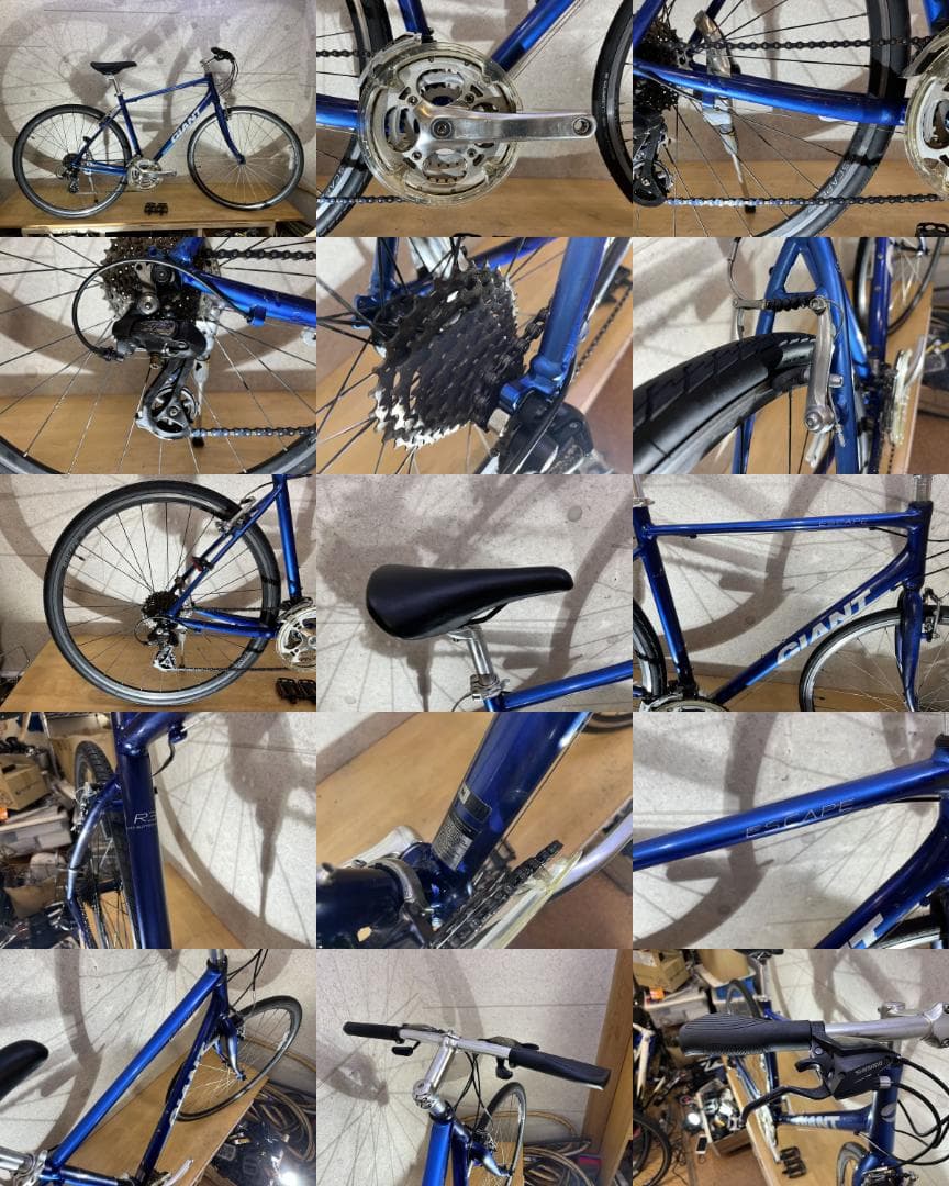 GIANT ESCAPE R3 クロスバイク sizeM　ブルーカラー