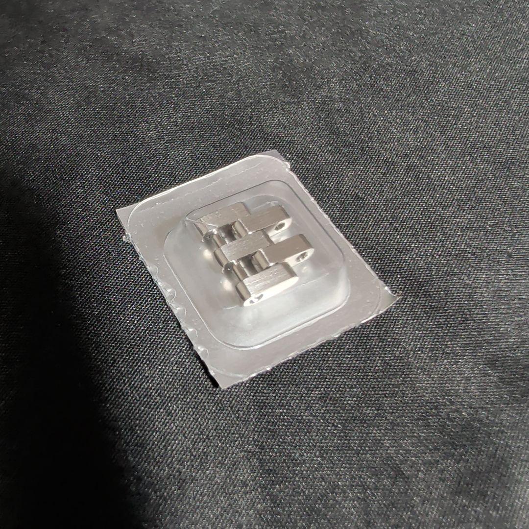 【カルティエ腕時計2025年購入】パンテールSMブレス調整コマ